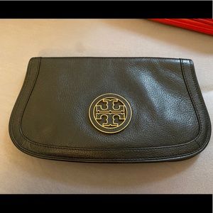 Tory Burch leather crossbody clutch